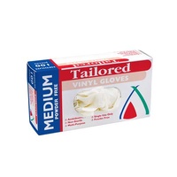 Natural Vinyl Gloves Powder Free  Medium 100/box
